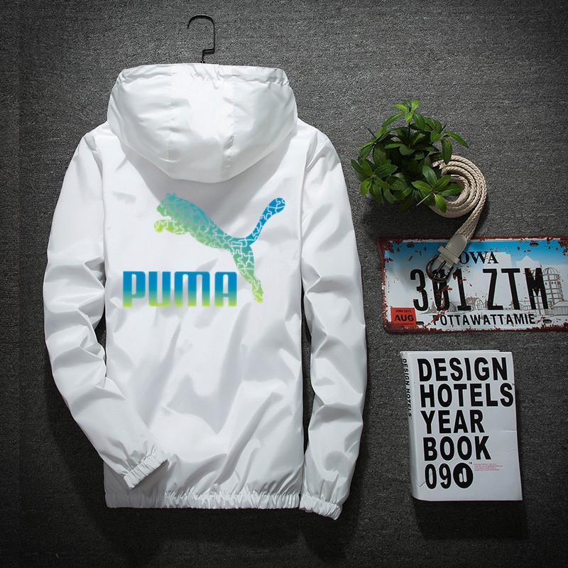 Áo khoác gió Puma cỡ lớn 2019 cho nam nữ