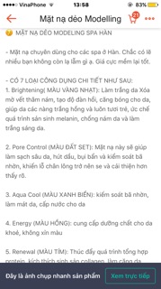 Mask dẻo chuyên dùng cho các spa Hàn