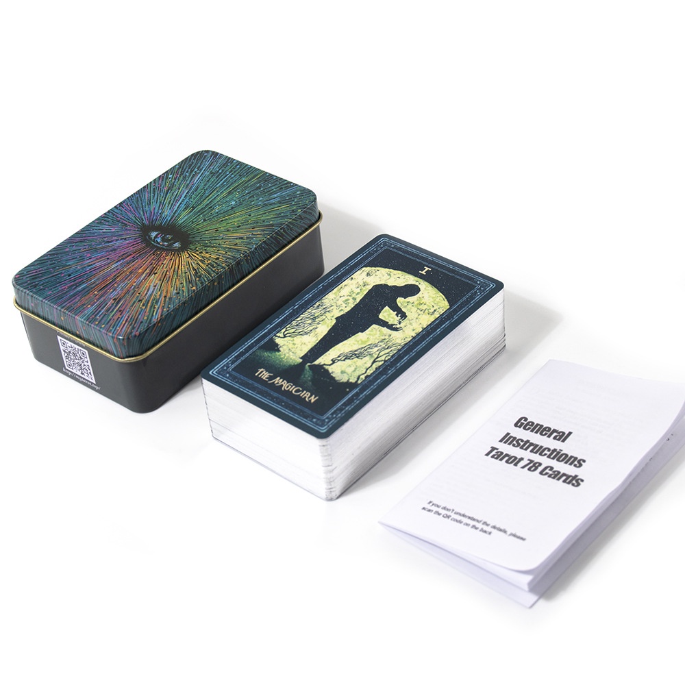 Bộ bài Prisma Visions Tarot Hộp Sắt