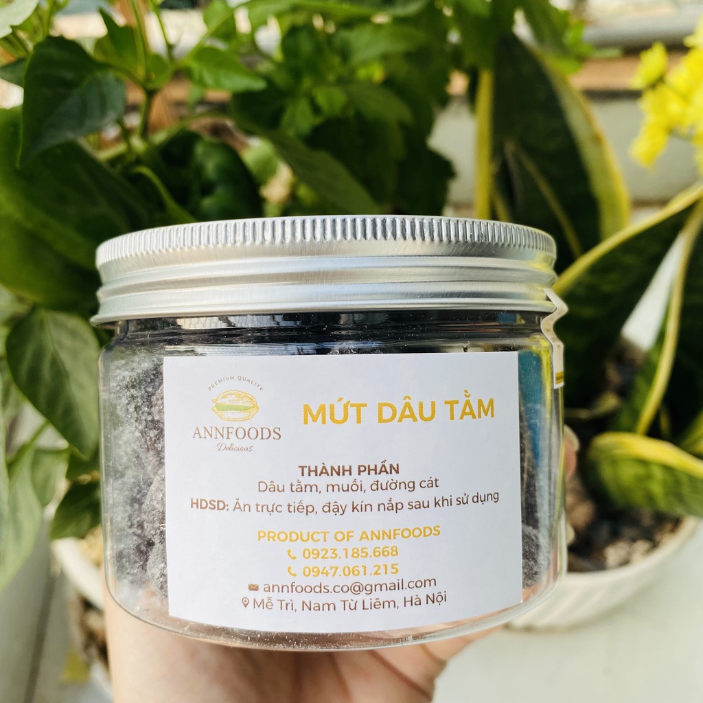 Mứt Dâu Tằm Đà Lạt Mứt Dâu Tằm Nguyên Trái Đặc Sản Đà Lạt Thơm Ngon Ăn Là Ngiền - Annfoods