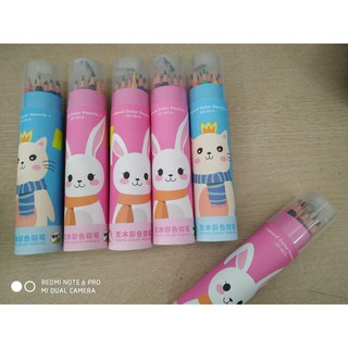 Màu Chì Ống (Wood coler Pencils 18 Màu)