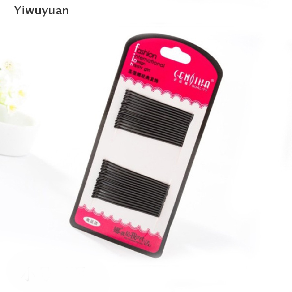 Bộ 20 Kẹp Tóc Kim Loại Hình Chữ U Màu Đen