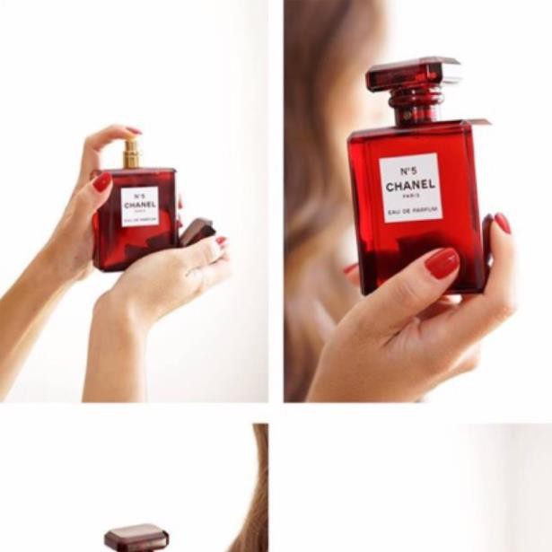 Nước hoa Nữ Đỏ 100ml Hương Thơm Phong Lan Và Lựu Đỏ