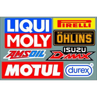 Set tem ohlins , motul, liqui moly