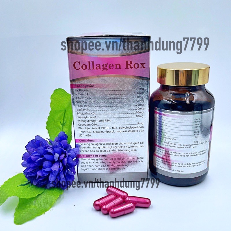 Collagen Rox - Hỗ trợ đẹp da, ngừa lão hoá cho da