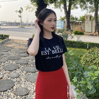 Áo thun cotton Halan Lavie
