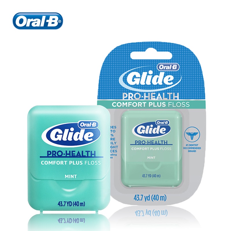 1/ 2 Chỉ nha khoa ORAL-B mùi bạc hà siêu mềm mại thoải mái chăm sóc răng miệng 40m