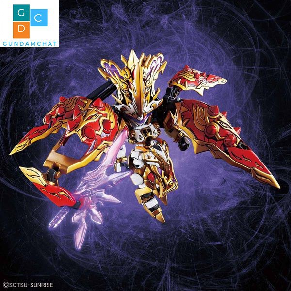 Mô hình lắp ráp Gundam SD Tam Quốc Chí Điêu Thuyền Diao Chan Kshatriya 09 Bandai - Gundamtop