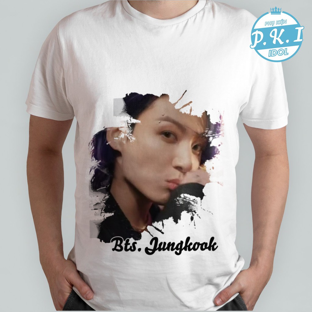 Áo Thun Unisex In Hình Nhóm Nhạc BTS