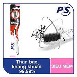 Bàn Chải Đánh Răng PS Kháng Khuẩn Than Bạc
