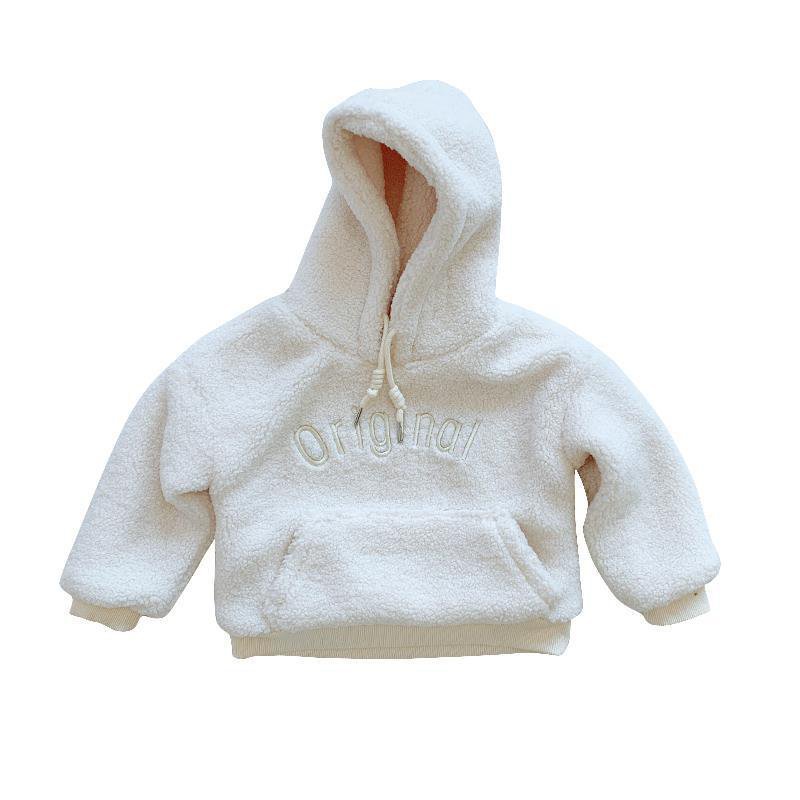 Lovely Warm Velvet Hoodie For Girls