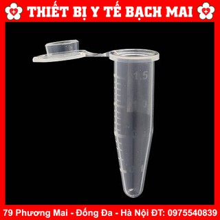 [Combo 30] Ống Lưu Huyết Thanh - Ống Đựng Huyết Thanh - Ống Ly Tâm EPPENDORF 1,5ml Nắp Bật