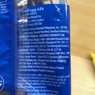 Dao cạo râu Gillette blue II Plus (gói 6 cây) M2T