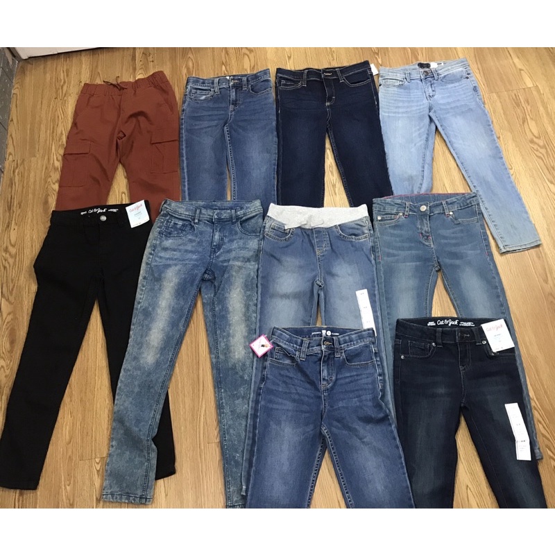 Quần Jean Dài, Quần Thun Bé Trai