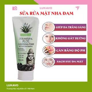 Sữa rửa mặt nha đam hàn quốc chính hãng tốt nhất cho da dầu mụn SRM08