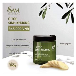 Ủ tóc sinh khương samnatural