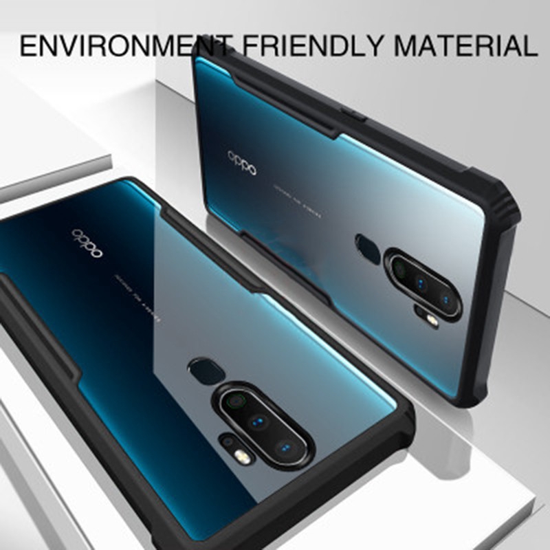 Ốp Điện Thoại Trong Suốt Cho OPPO A5 A9 2020 A53 A92 A72 A52 A31 A8 A3S A12E A5S A7 A12 A7X A54 A74 A95 A94 A76 A55 A58 A78 A91 4G