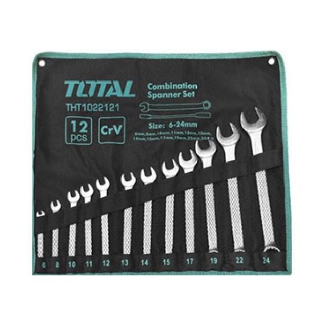 Bộ cờ lê vòng miệng total 6---24mm total THT1022121