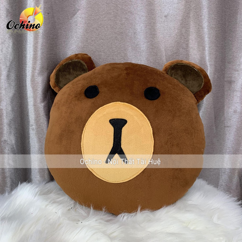 Gối Tròn Hình Thú Và Hình Hoa Quả Ngộ Nghĩnh Siêu Cute Hàng Handmade Cao Cấp Nhiều Mẫu Chọn (Có Sẵn)