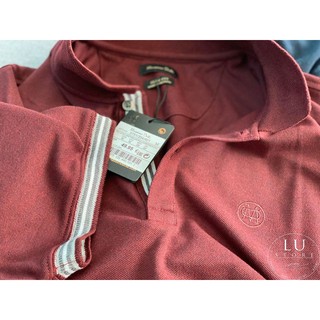 Áo Polo Massimo Dutti Heathered cotton