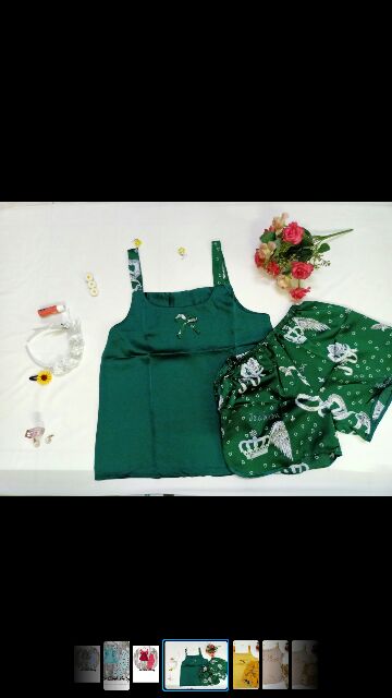 Bộ đồ lụa satin hai dây mặc ngủ | BigBuy360 - bigbuy360.vn