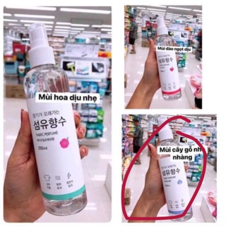 Xịt thơm quần áo Hàn Quốc