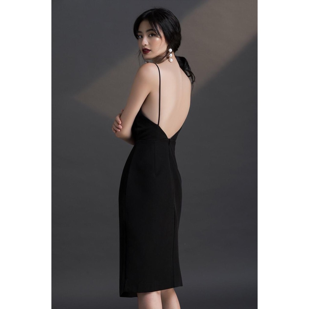 Đầm Thiết Kế 💙 CAO CẤP 💙 FREE SHIP 💙 Đầm hai dây hở lưng, thiết kế sang trọng, kèm hình ảnh độc quyền shop tự chụp | BigBuy360 - bigbuy360.vn