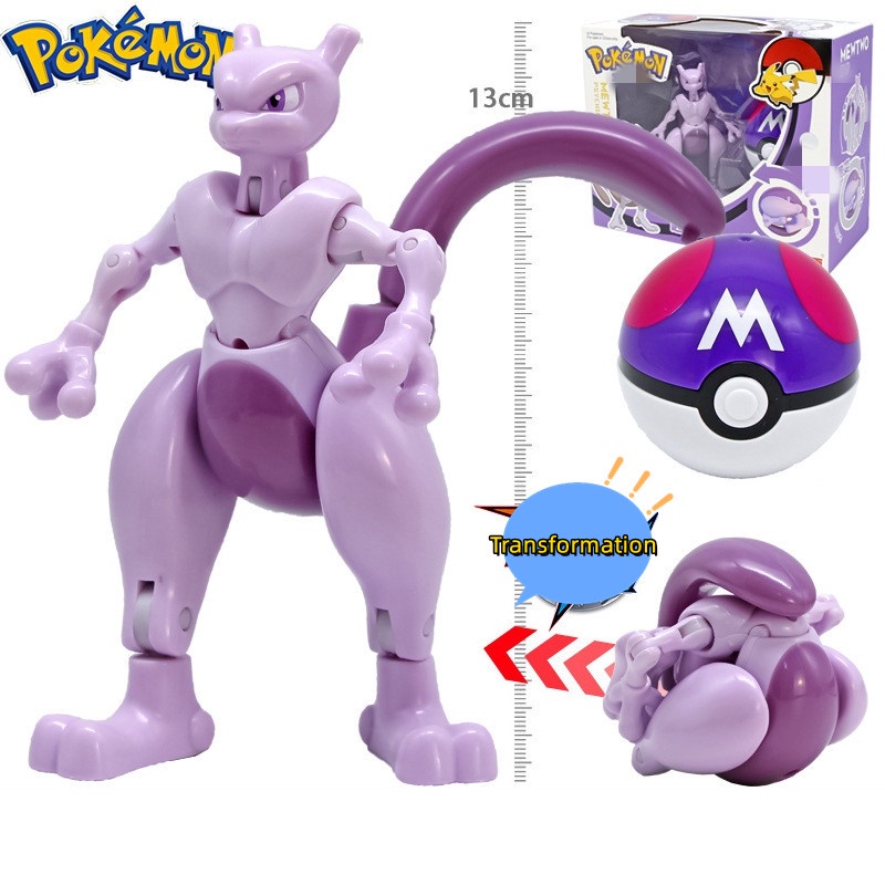 Robot Đồ Chơi Quả Trứng Biến Hình Pokemon Charizard Mới
