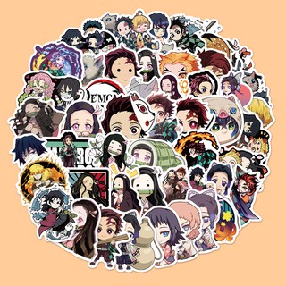 10/ 25/ 50 Miếng dán trang trí hình nhân vật hoạt hình độc đáo