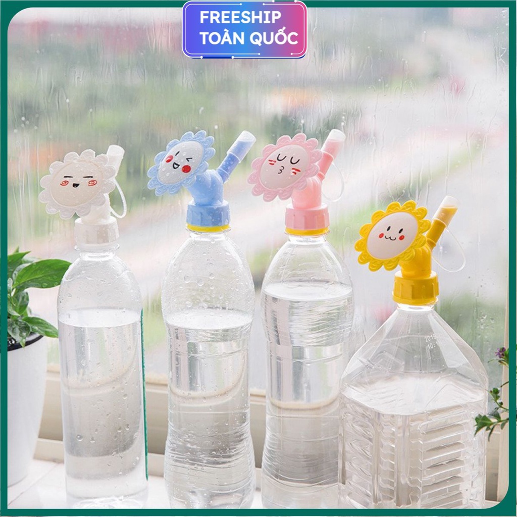 PVN29449 Vòi Tưới Nước Hai Đầu Hình Hoa Hướng Dương Dễ Thương T2 .