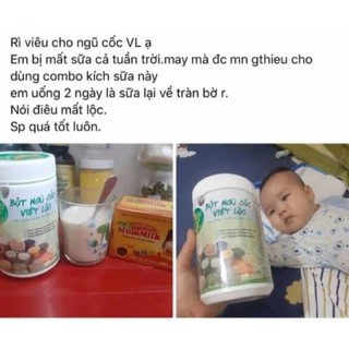 Ngũ cốc việt lộc kèm cốm mummilk free ship combo lợi sữa giúp sữa về nhiều - ảnh sản phẩm 4