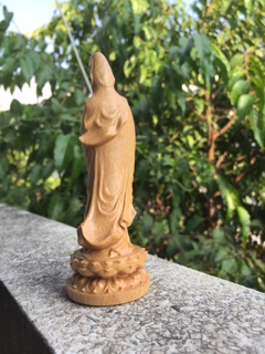 Tượng mẹ quan âm đứng 13cm