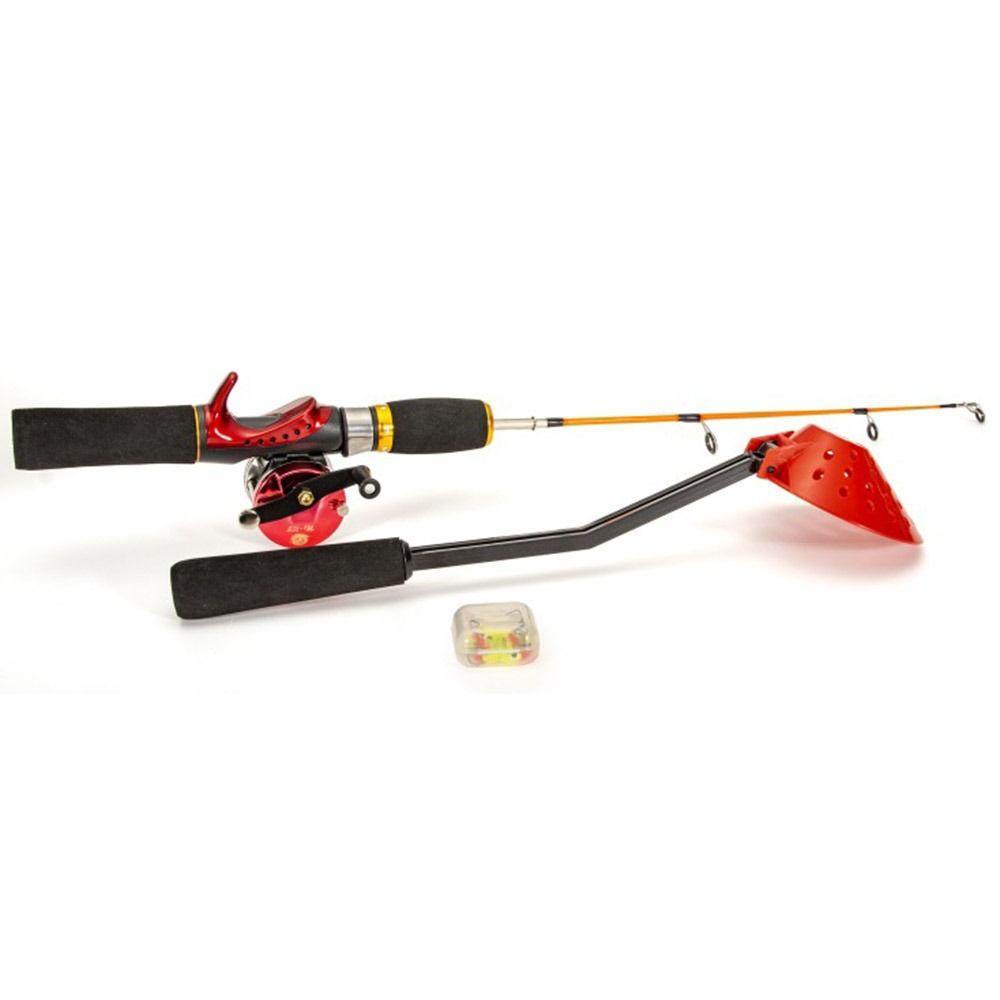 Bộ Dụng Cụ Câu Cá Tuyết Bằng Sợi Carbon Cao Cấp Cho Người Lớn