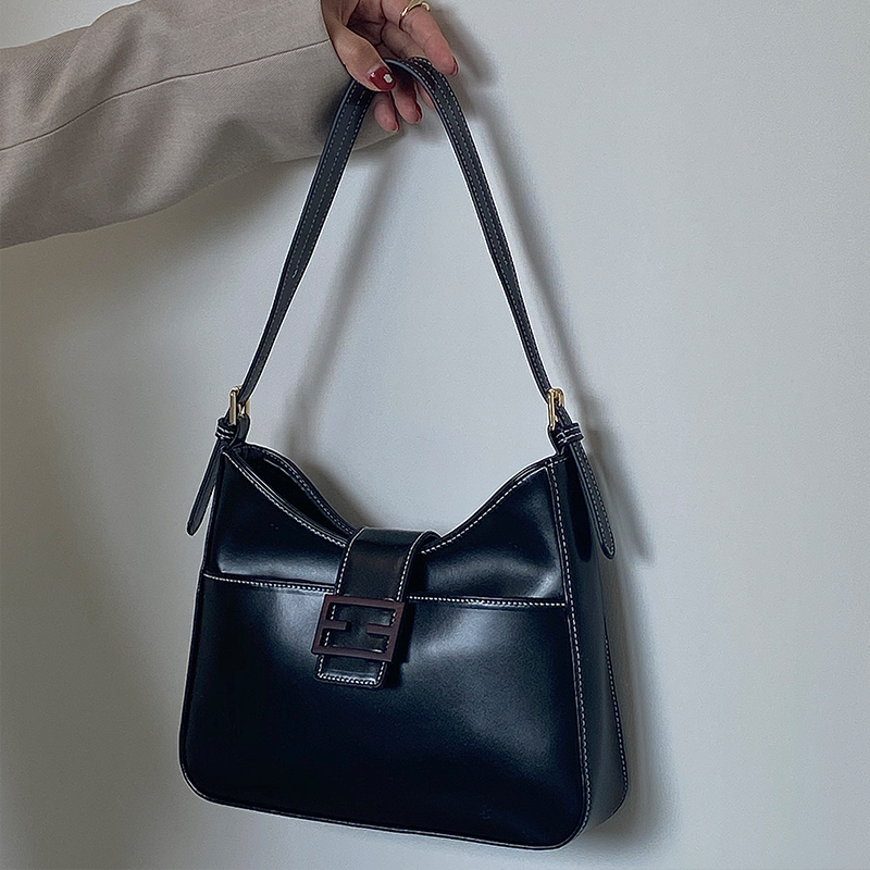 Túi Đeo Vai Bằng Da Lộn Phong Cách Cổ Điển Thời Trang