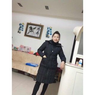 Áo khoác phao nữ dáng dài