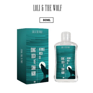  Dung dịch vệ sinh nam dịu nhẹ lành tính chai 80ml nhỏ gọn - LOLI & THE WOLF Chính Hãng 