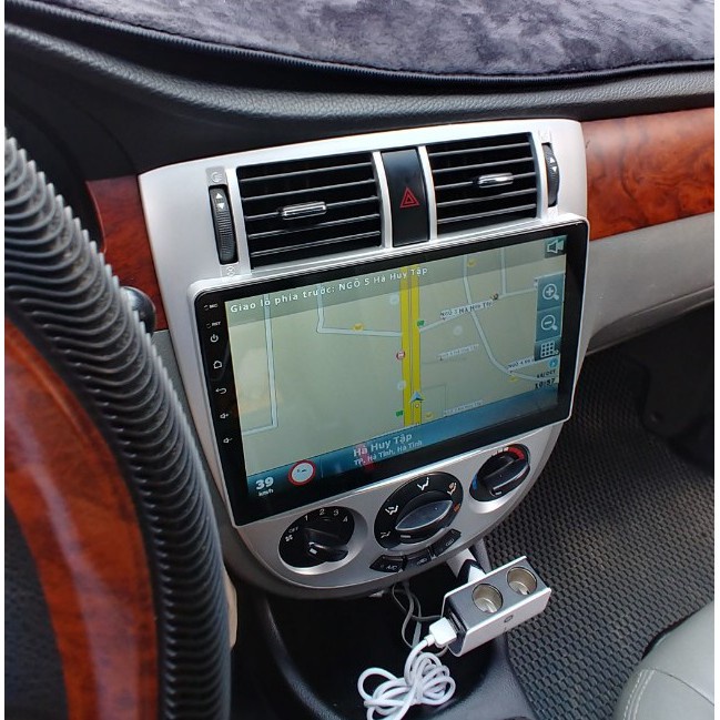 Mặt dưỡng xe CHEVROLET LACETTI 2004 2011 9 inch và 10 inch Trong nước kèm jack zin