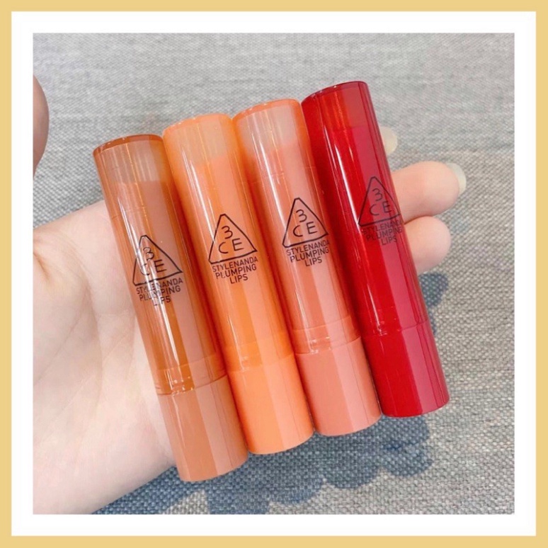 Son thỏi căng mọng, bám màu lâu 3.CE Plumping Lips - Son bóng lì mịn - C STORE VN