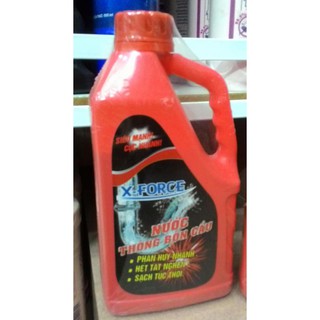 Nước thông bồn cầu/ Thông cống X-FORCE