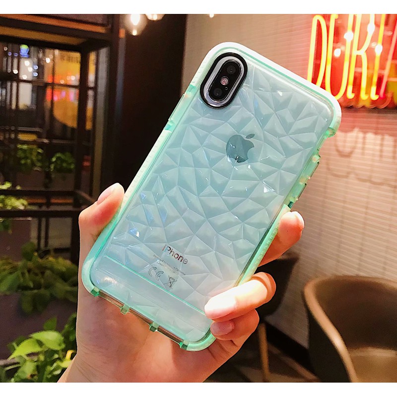 Ốp điện thoại mềm lớp chống rơi/sốc bảo vệ toàn diện cho iPhone X XS MAX XR ip 7 8 6 6s Plus 5 5s SE