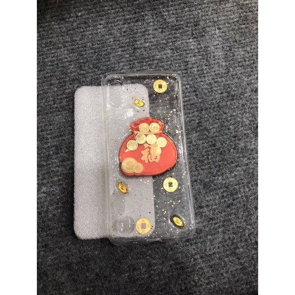 [freship] Ốp lưng samsung A10/m10 mèo thần tài may mắn