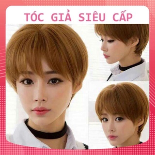 [FREESHIP50K] [HÌNH THẬT+VIDEO] TÓC TOMBOY ĐỦ MÀU TẶNG LƯỚI TRÙM CAO CẤP