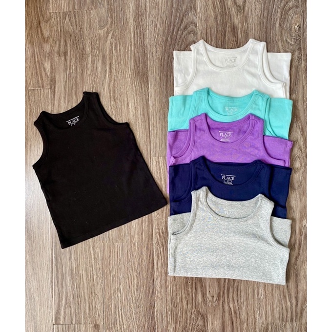 Áo ba lỗ cotton xuất dư xịn hãng Place cho bé 6m-5y.