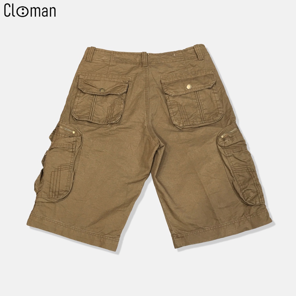 Quần short kaki túi hộp nam PAMAN Bigsize 55-100kg cargo shorts ngắn dáng basic rộng rãi 6 túi cao cấp chất lượng 005QN