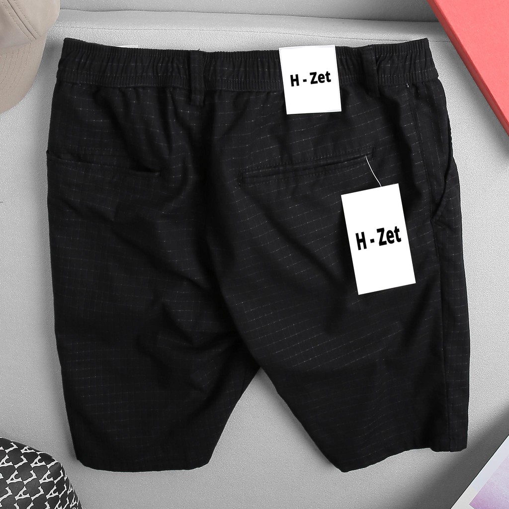 Quần short kaki caro nam - AU200 | BigBuy360 - bigbuy360.vn
