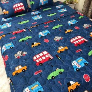 Set ga chun và 2 vỏ gối đầu