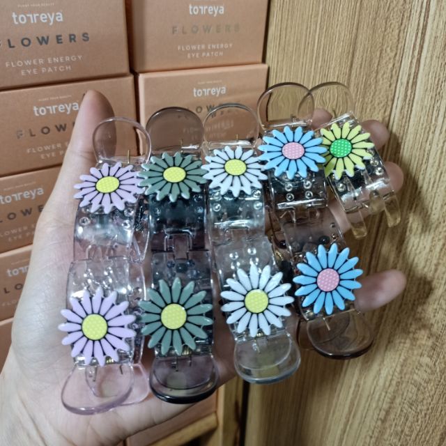 Cạp tóc hoa 4 răng ( hàng đẹp)