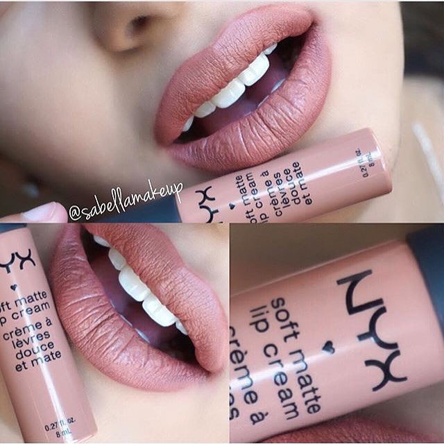 NYX Soft Matte Lip Cream - SMLC 09 Abu Dhabi - màu nude đất