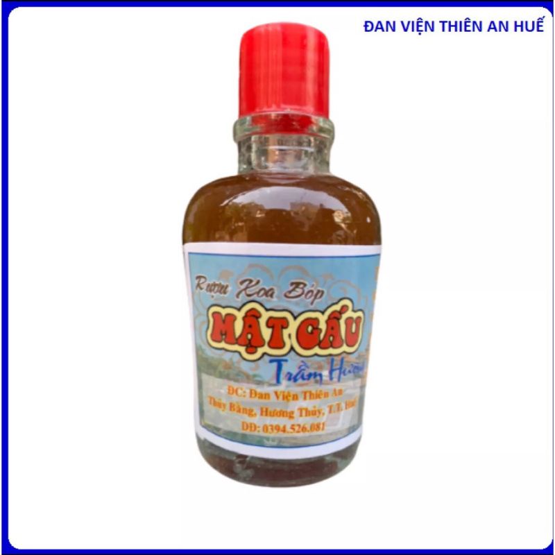 Rượu xoa bóp cây mật gấu Trầm Hương Đan viện Thiên An Huế 35ml