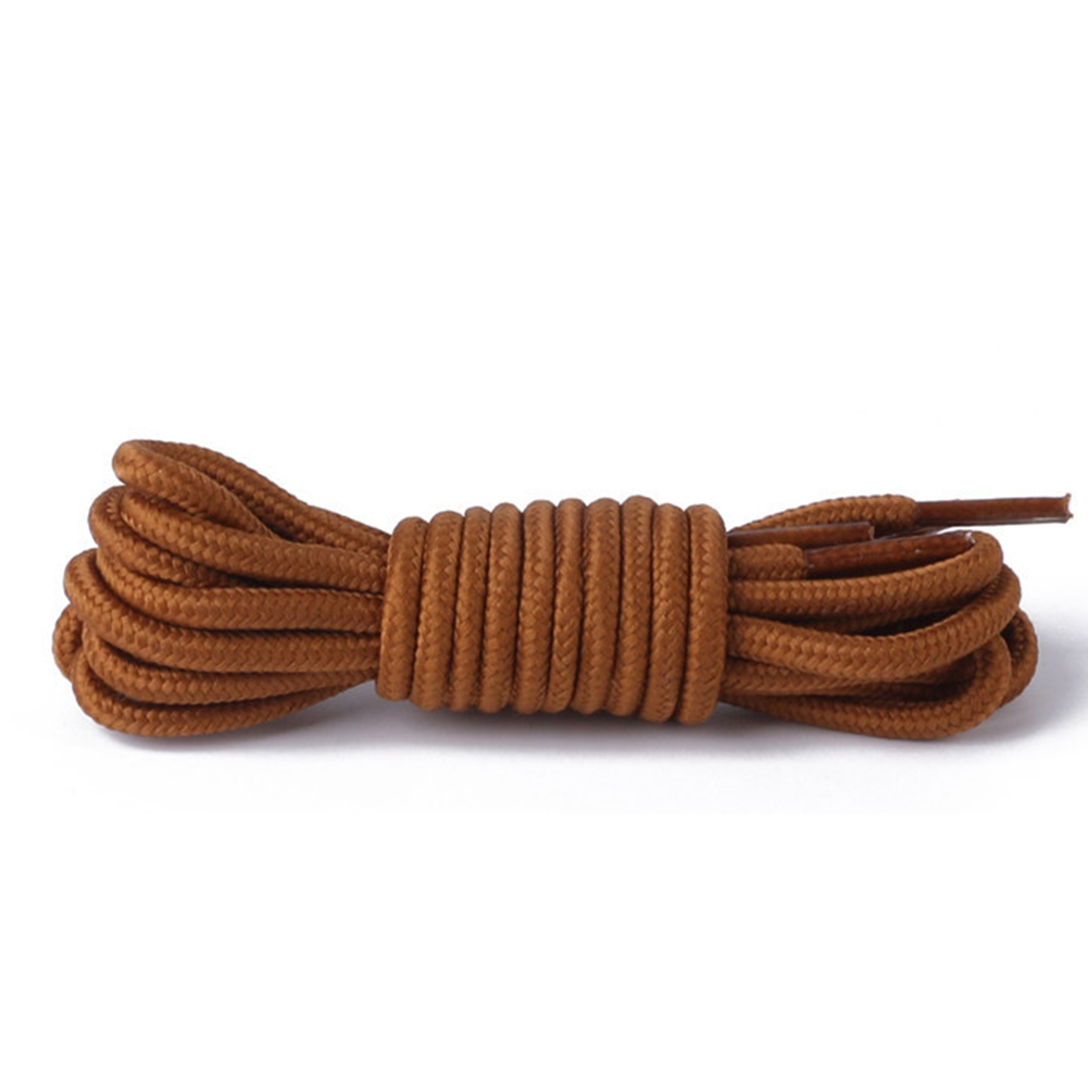 1pair Polyester Solid Shoelace Classic Round Shoelaces Casual Boots Lace | BigBuy360 - bigbuy360.vn